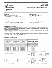 DataSheet AMS1084 pdf